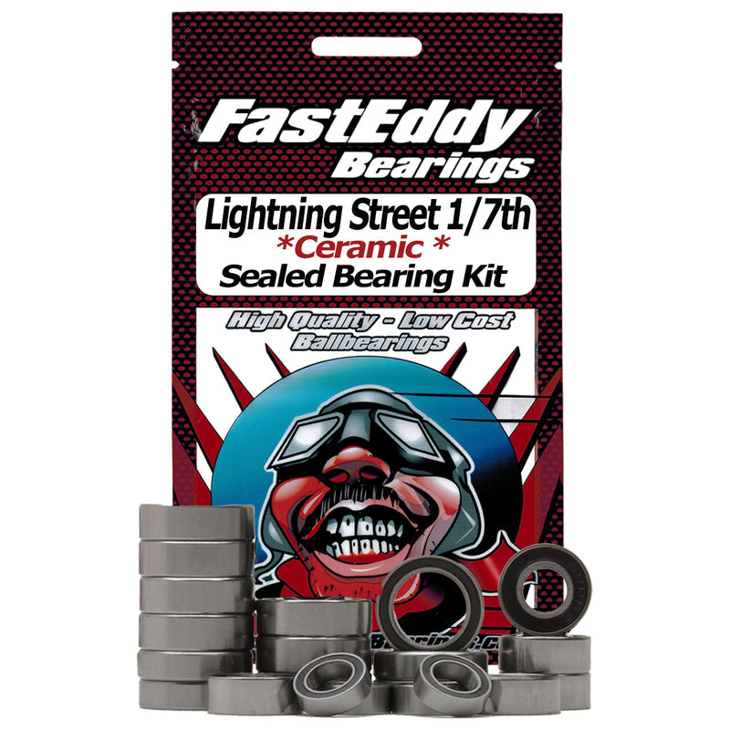 Hot Bodies Lightning Street 1/7th Ceramic Rubber Sealed Bearing Kit