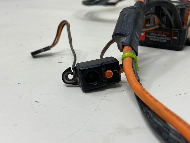 Used Spektrum firma 100 amp brushless esc and 3500kv motor SPMXSE1100