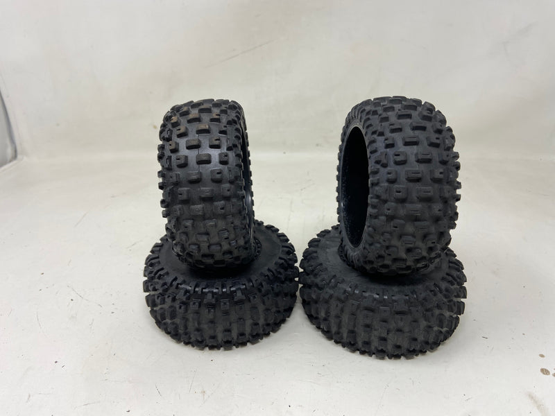 Used Arrma DBOOTS 'FORTRESS SC' Tire Set Glued, Black (4)