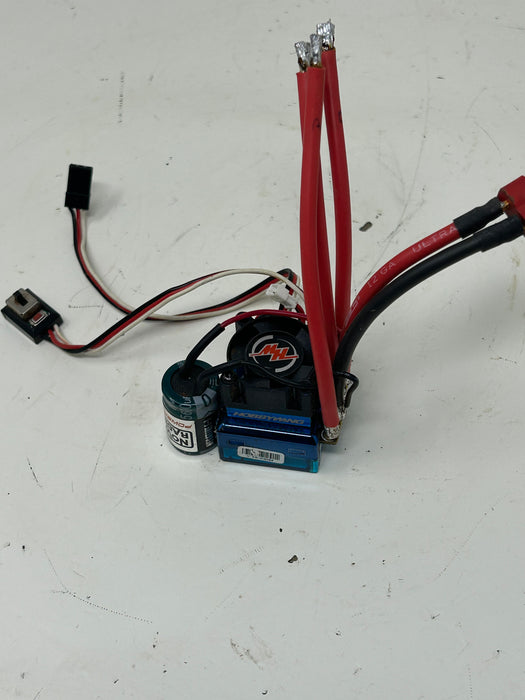 Used Hobbywing Justock Club Spec Sensored Brushless ESC (Blue)