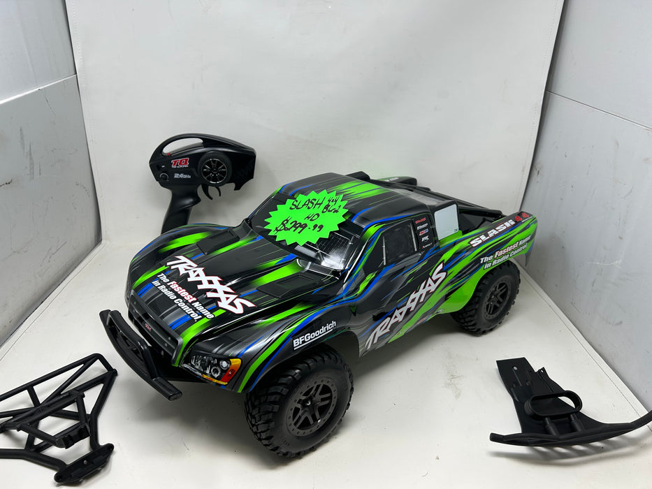 Used 68154-4 Slash 4X4 BL-2s: 1/10 Scale 4WD Short Course Truck