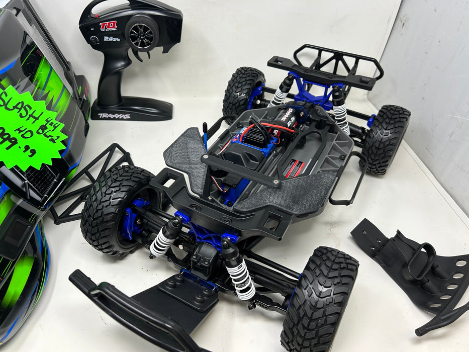 Used 68154-4 Slash 4X4 BL-2s: 1/10 Scale 4WD Short Course Truck