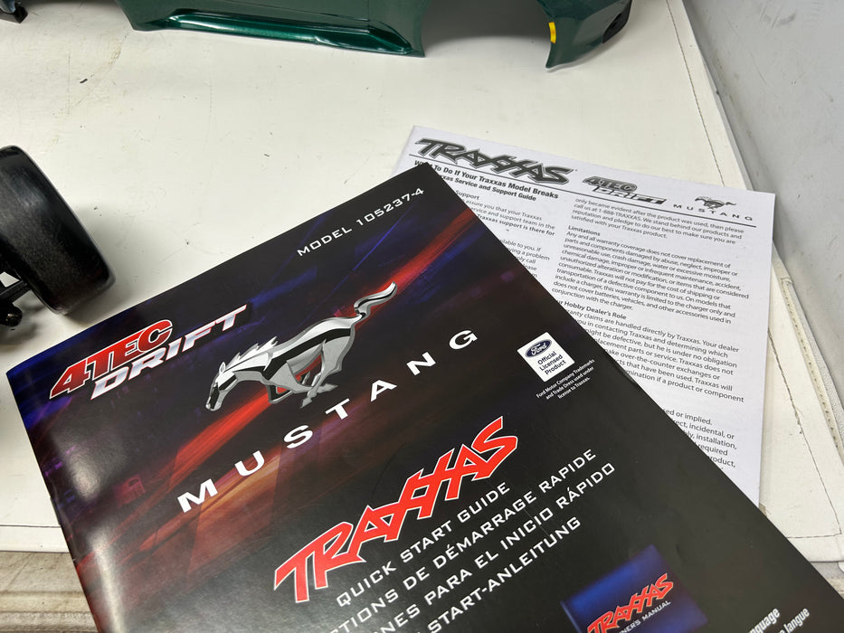 Used Traxxas 4-Tec Drift Ford Mustang