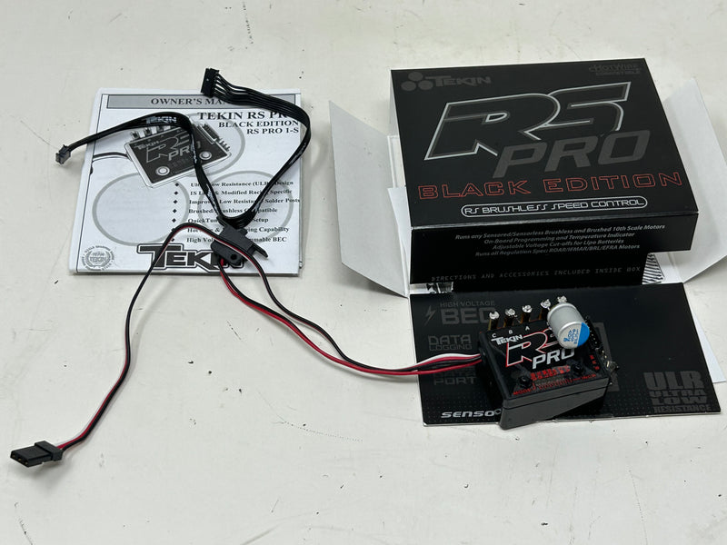 Used Tekin RS PRO Black Edition 2s esc TT1160