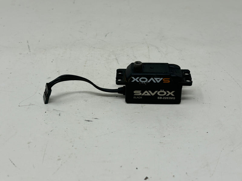Used Savox SB-2263MG brushless low profile servo
