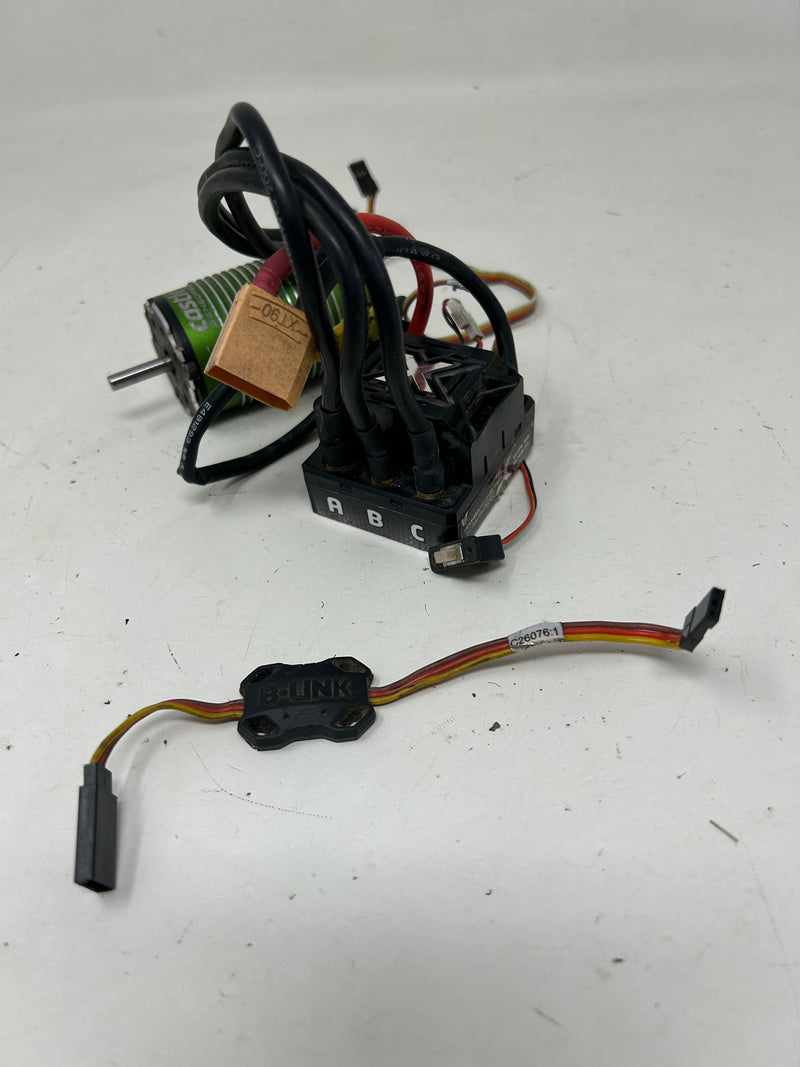Used Castle Creations Monster X 1/8 Brushless Combo (2650kV) w/1512 V2 Sensored Motor