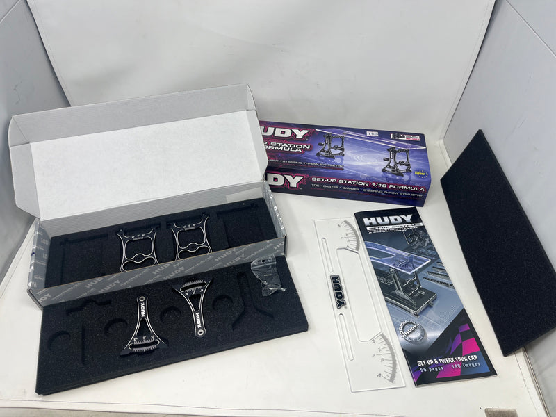 Used 109501 Hudy Set-Up Station for 1/10 Formula Cars