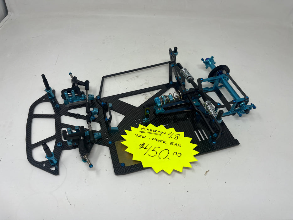New built PRW13400 Pemberton Raceworks 4.8 - 1/10 Oval Pan Car Kit