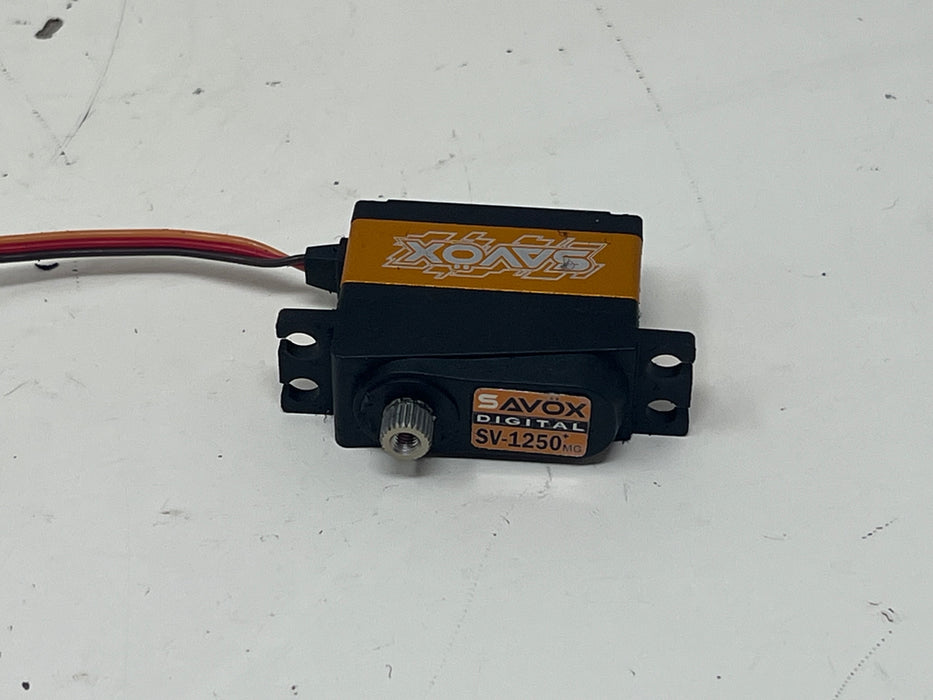 Used Savox SV-1250 servo for pan car