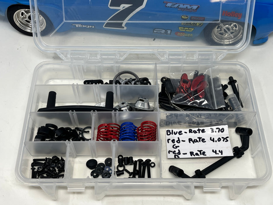 Used 34431T2 Kyosho 1:10 Scale Radio Controlled Electric Powered 4WD FAZER Mk2 FZ02L Series readyset 69 Camaro body