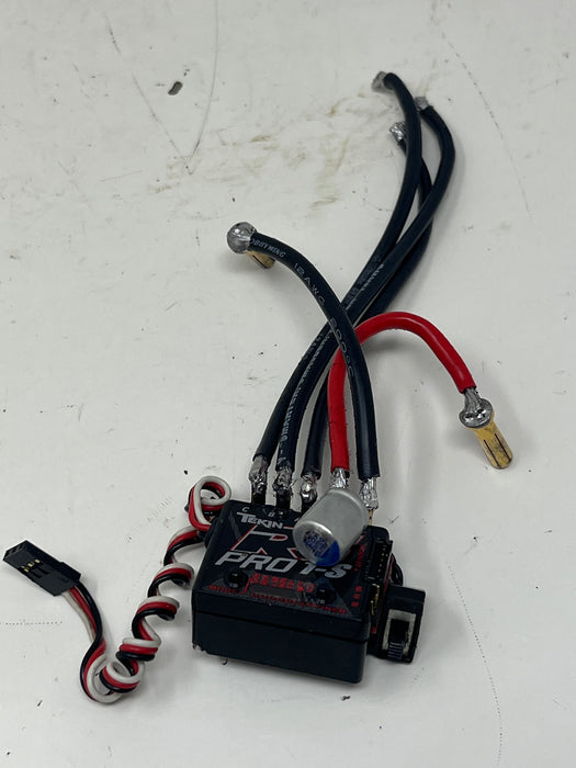 Used TEKTT1161 Tekin RS Pro Black Edition BL 1S 1/12 Sensored/Sensorless Brushless ESC