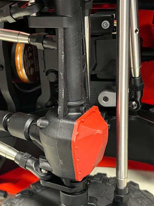 AXI05001T Axial 1/6 SCX6 Trail Honcho 4X4 Rock Crawler RTR (Red) Used but like new.