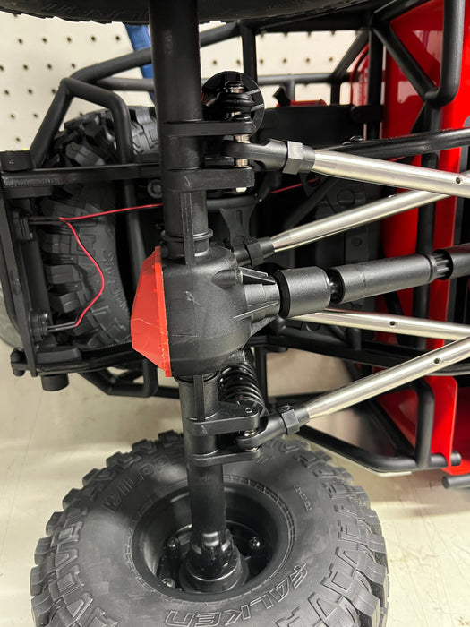 AXI05001T Axial 1/6 SCX6 Trail Honcho 4X4 Rock Crawler RTR (Red) Used but like new.