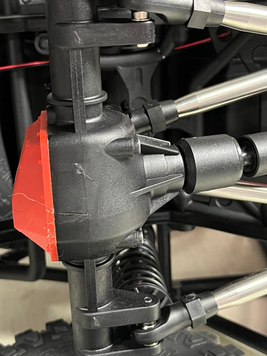 AXI05001T Axial 1/6 SCX6 Trail Honcho 4X4 Rock Crawler RTR (Red) Used but like new.