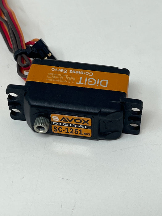 Used Savox SC-1251mg servo