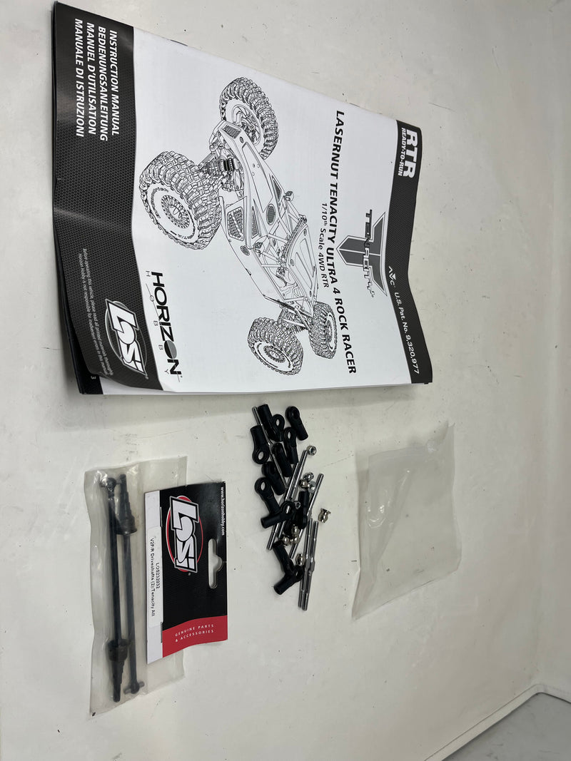 Used Losi Lasernut U4 buggy RTR with 4s battery