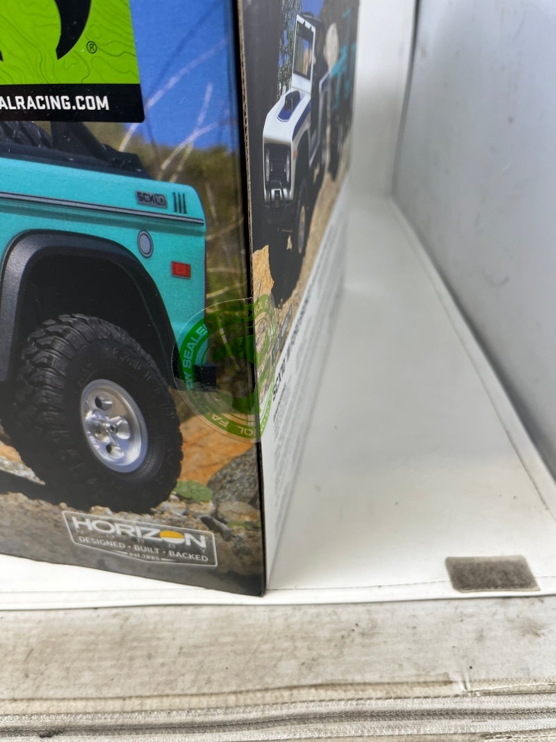 AXI03014 Axial 1/10 SCX10 III Early Ford Bronco 4X4 RTR TEAL New Sealed in Box
