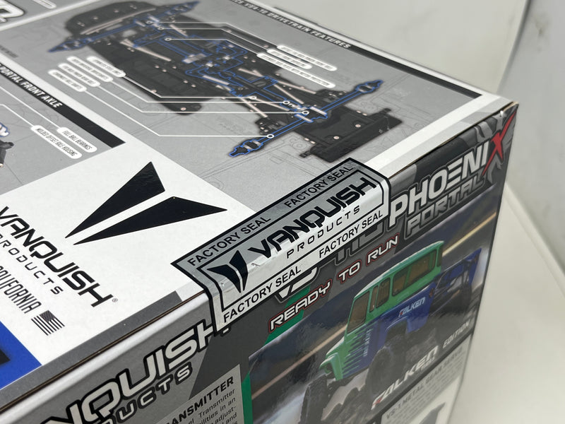 VPS09013 Vanquish VS4-10 Phoenix Falken Edition RTR Portal Axle Rock Rc Crawler New in sealed box