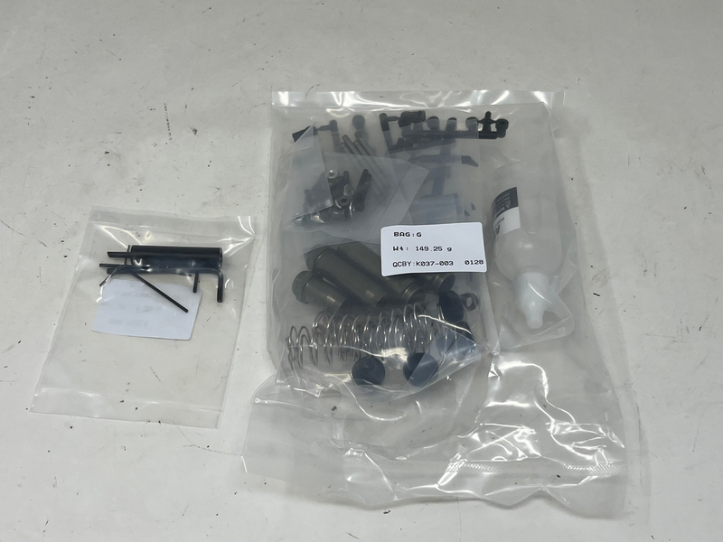 TEAM ASSOCIATED RC10 SPRINT EDITION Complete front and rear hard anodized shock set
