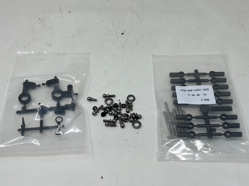 TEAM ASSOCIATED RC10 SPRINT EDITION complete turnbuckle kit with ballstuds and steering rack
