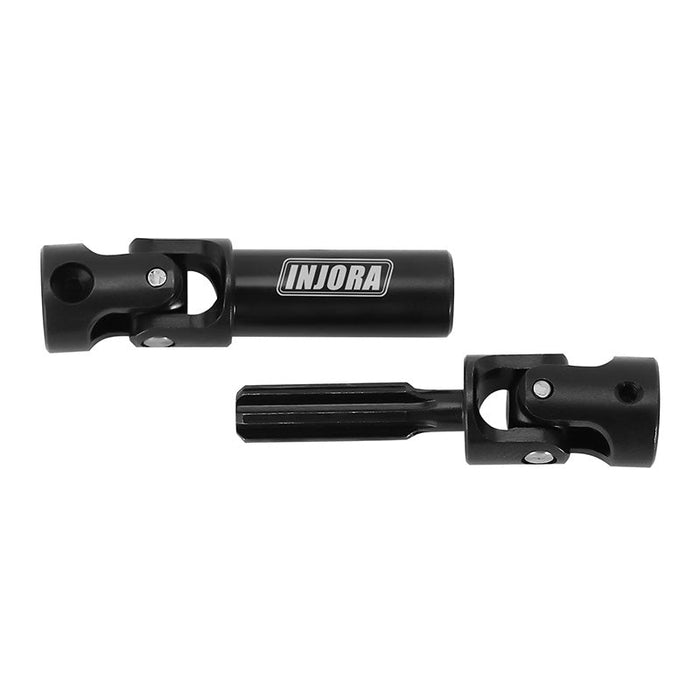 INJORA Black Hardened Steel Drive Shafts For 1/18 TRX4M Defender Bronco (4M-50BK)