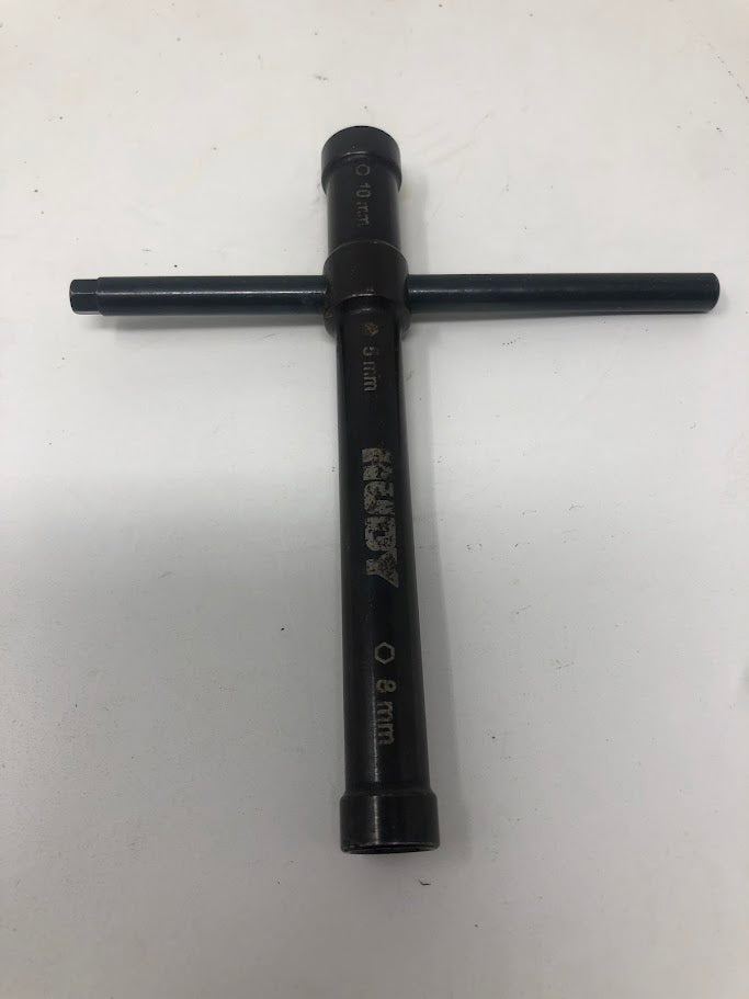 HUD107581 Hudy Cross Wrench Glow Plug USEO 10/8/5mm