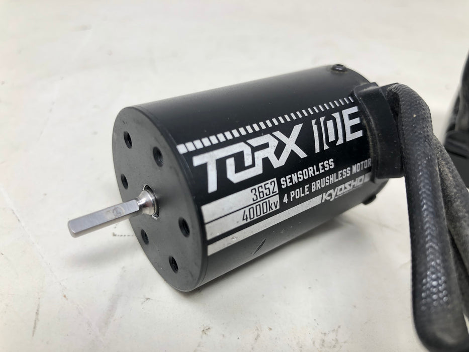 70615 Kyosho Speed House Torx Brushless Motor + Brainz 10 ESC