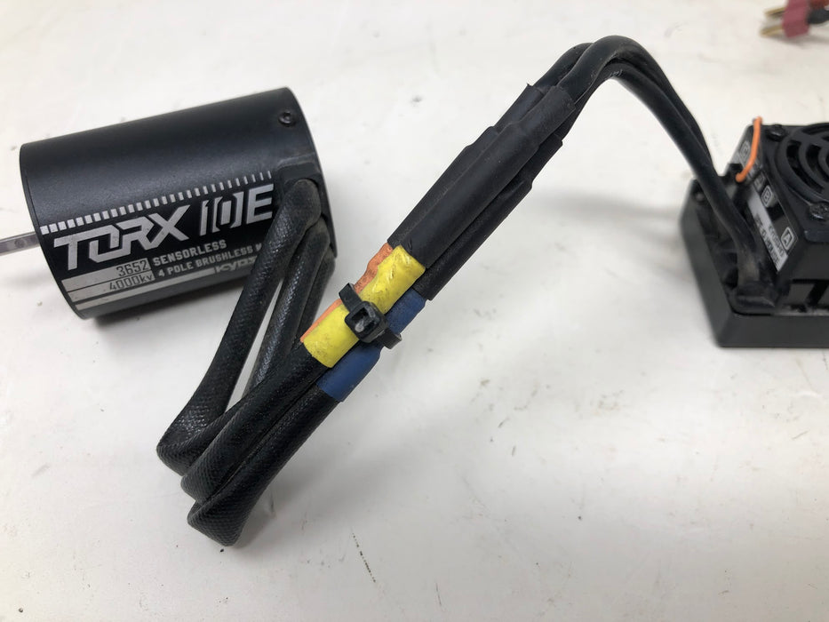 70615 Kyosho Speed House Torx Brushless Motor + Brainz 10 ESC