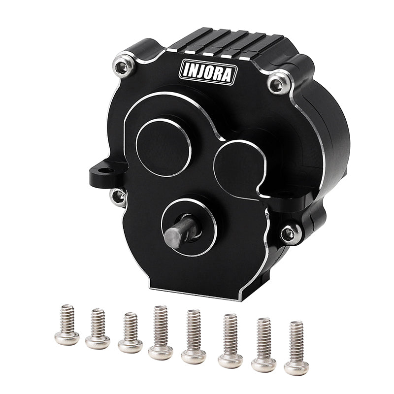 4M-55AS-BK INJORA CNC Aluminum Complete Transmission For 1/18 TRX4M (4M-55AS-BK)