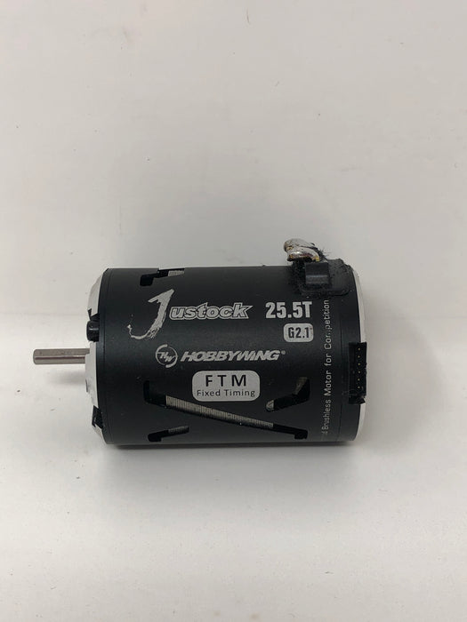Used Hobbywing Justock 25.5T G2.1 Fixed Timing Sensored Brushless Motor