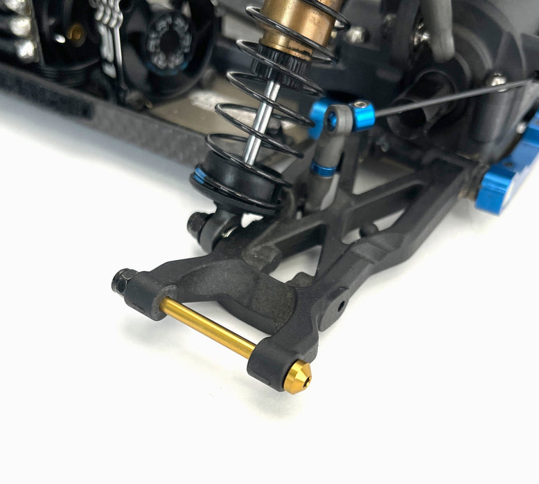 990058 R1WURKS Rear Outer Hinge Pin, Titanium (Titanium Nitride Coated)