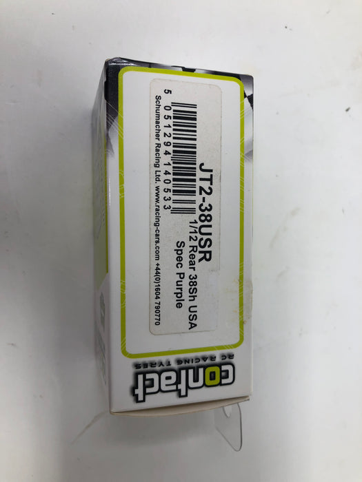 JT2-38USF Contact Tires 1/12 Front 38Sh USA Spec Purple