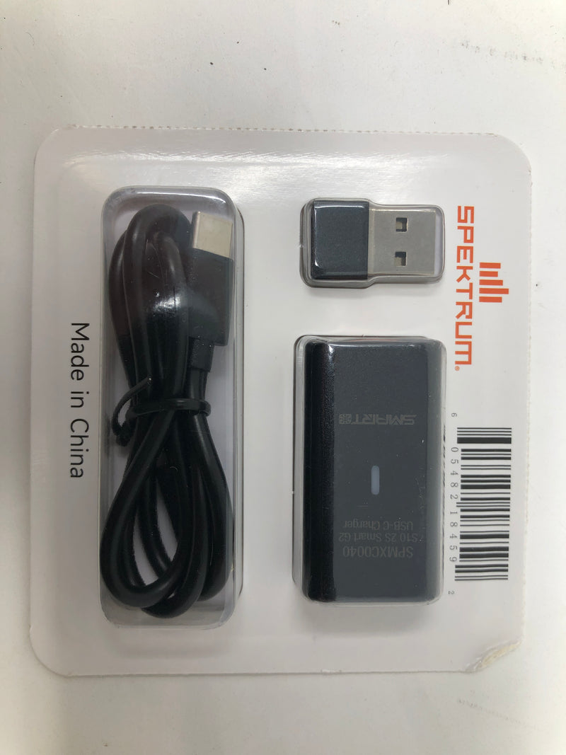 SPMXC0040 Spektrum S10 G2 LiPo USB-C Smart Charger: IC2 Connector