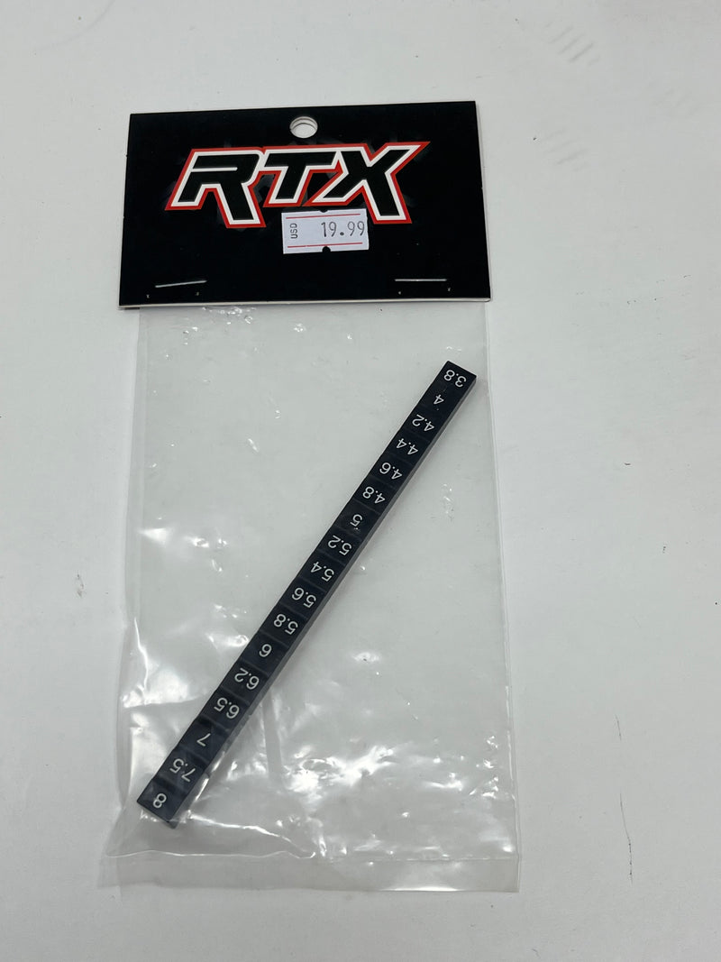 RTX004 RTX Racing Ultra fine ride height gauge 3.8-8mm