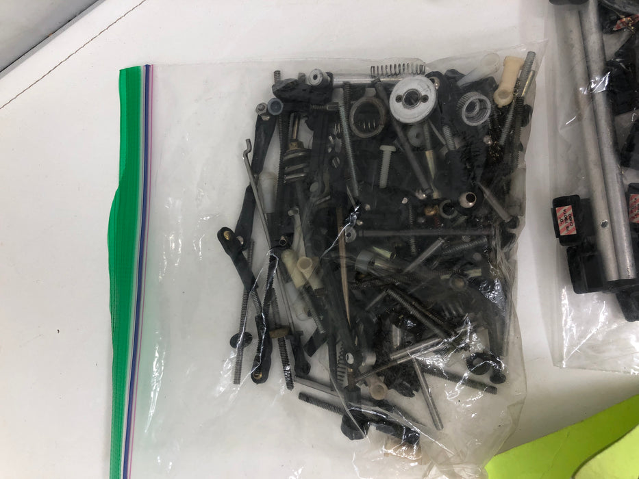 Vintage Rc Car parts lot, believed to be vintage Kyosho parts