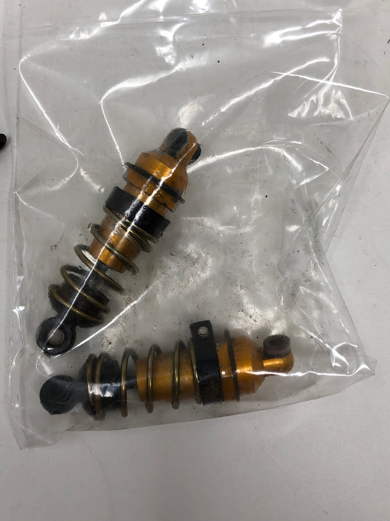 Vintage used Rc10 gold shock lot
