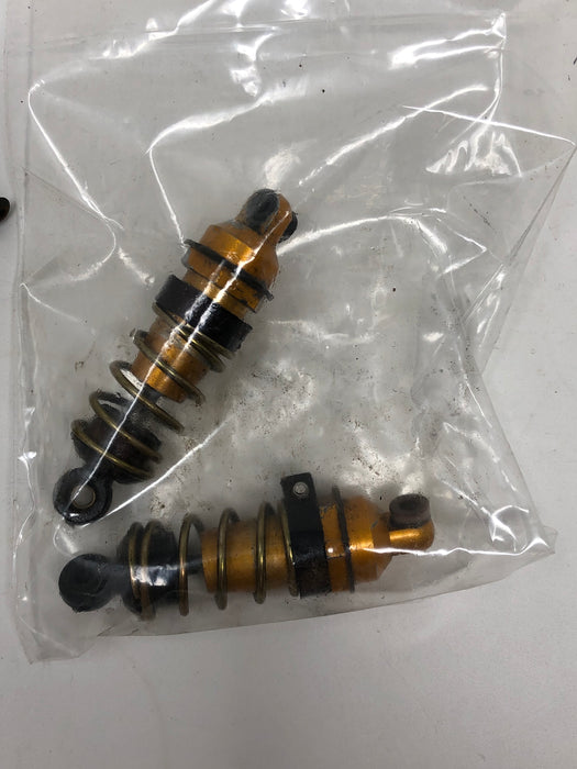 Vintage used Rc10 gold shock lot