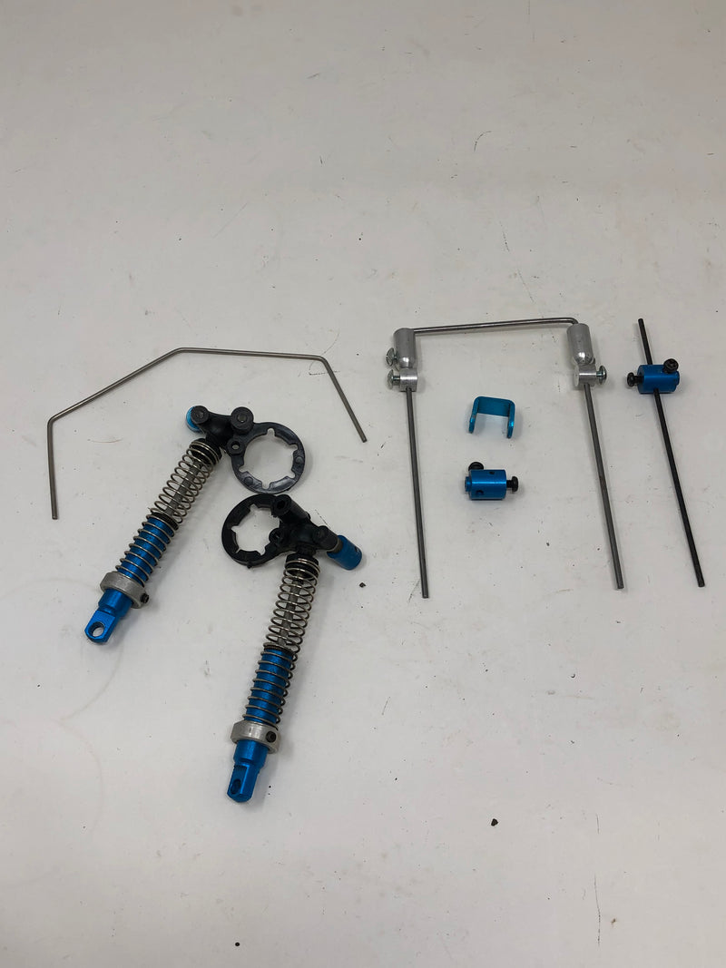 Vintage used YOU-G shocks with mount kit for Tamiya