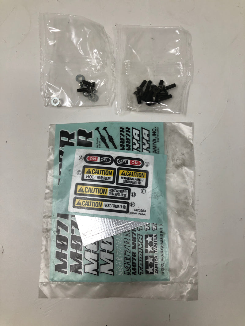 Tamiya M-07 Parts Lot