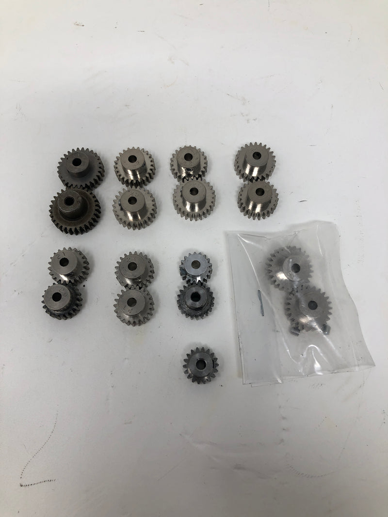 TAM50356 Tamiya Mod 6 Pinion Gear Lot