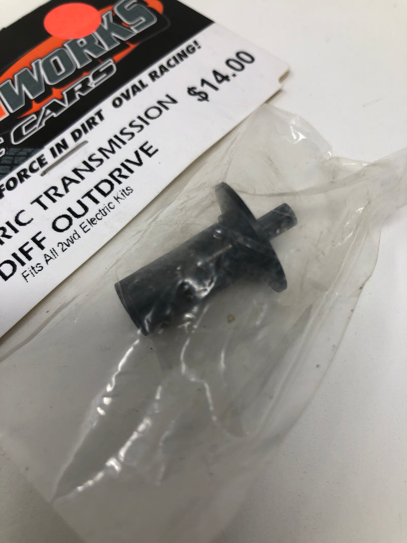 4364 Custom Works Outdrive Hub Electric Transmission Left Diff