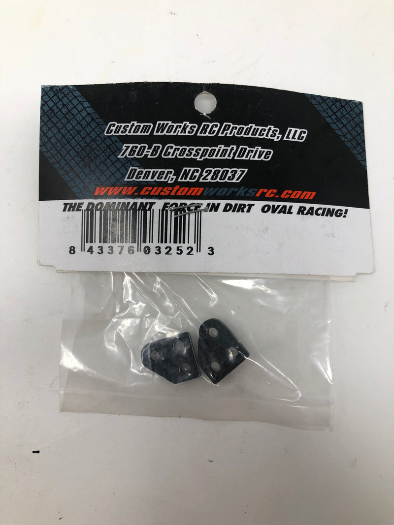 3252 Custom Works Carbon Front Shock Mounts