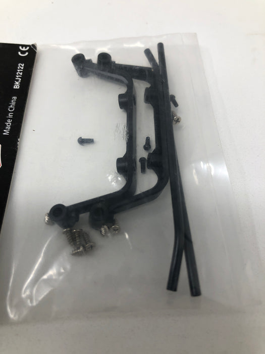 6356 Traxxas Landing Skid Set, Black-Anodized