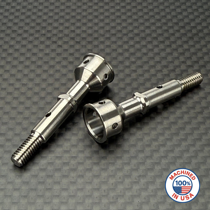 900144 R1WURKS (B7 Series) Ultra Lightweight Rear CVA Axle, Titanium