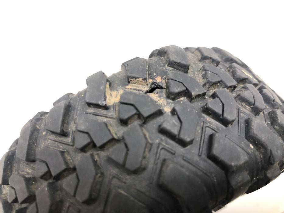 TRX4 Traxxas High Trail Wheels & Tires, 5.3X2.2, Chrome (x4 - Used)