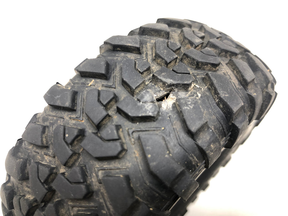 TRX4 Traxxas High Trail Wheels & Tires, 5.3X2.2, Chrome (x4 - Used)