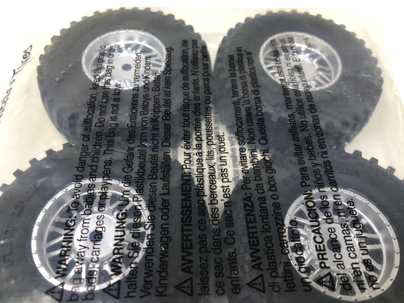 10288 Arrma Pro-Line Grom Wheels & Tires, Flat Iron, 1.07X2.75 (x4)