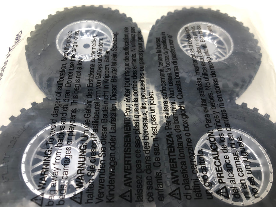 10288 Arrma Pro-Line Grom Wheels & Tires, Flat Iron, 1.07X2.75 (x4)