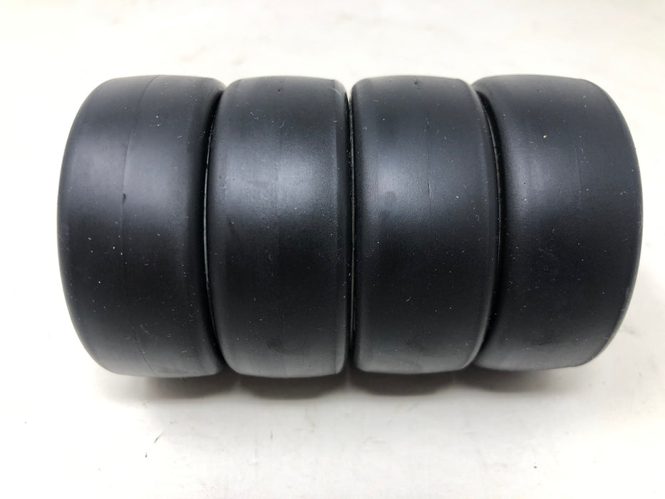 Jaco Blue Touring Car Wheels & Tires, 12mm Hex, 1/10, White (x4-Used)