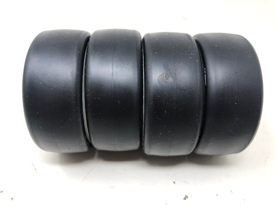 Jaco Blue Touring Car Wheels & Tires, 12mm Hex, 1/10, White (x4-Used)